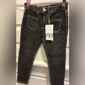 Zara new size 6 Kids dark grey  Jeans